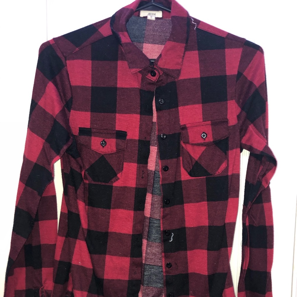 ARDENE Red Flannel